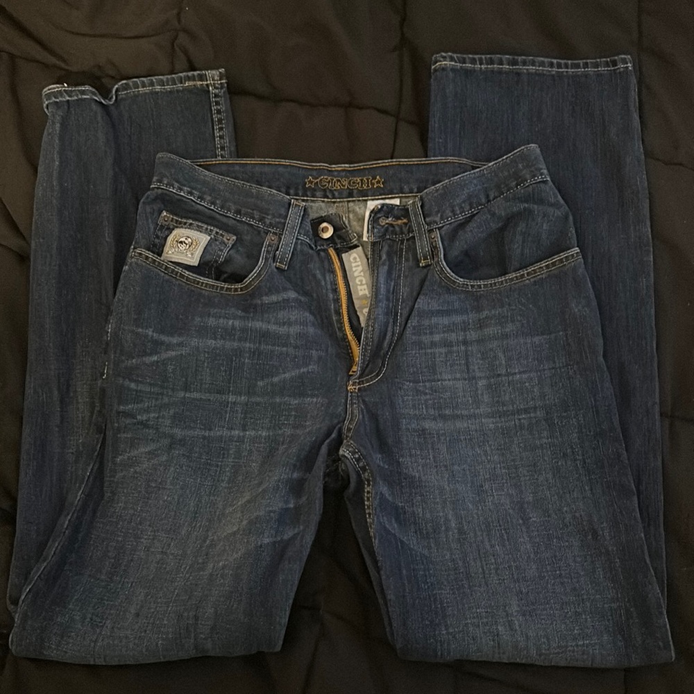 Men’s bootcut cinch jeans